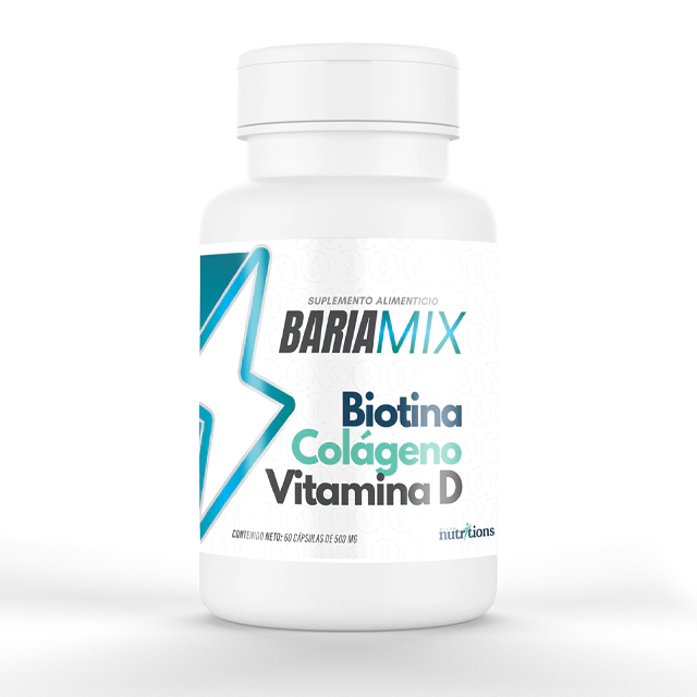 Bariamix Biotina + D3 + Colágeno